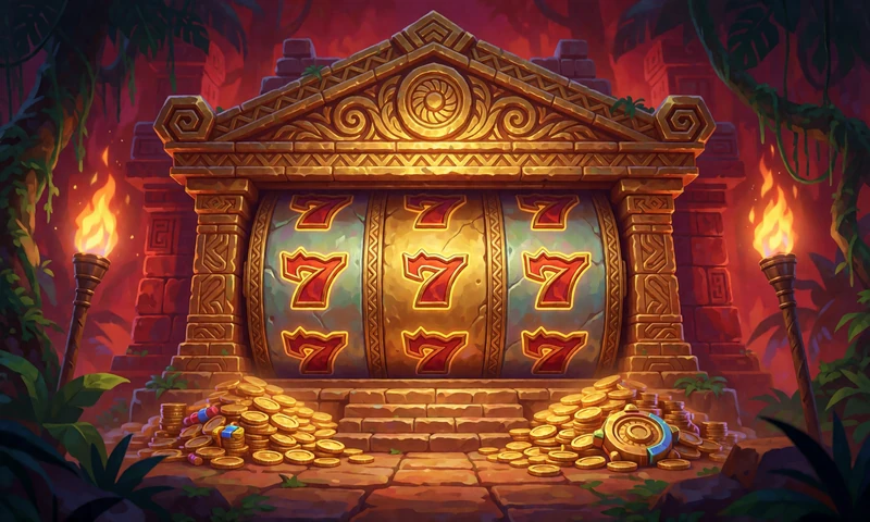 Goldener Tempel-Slot mit leuchtenden Walzen im Online Casino Deutschland Spieleportfolio